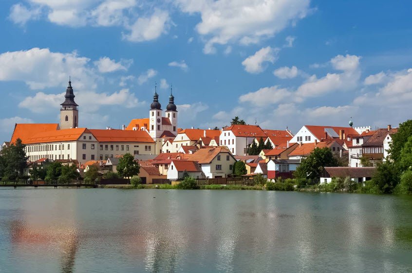 Telč Historic Centre, Vysočina Region, Czech Republic (Czechia)